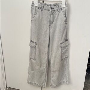 H&M Kids Gray Cargo Jeans